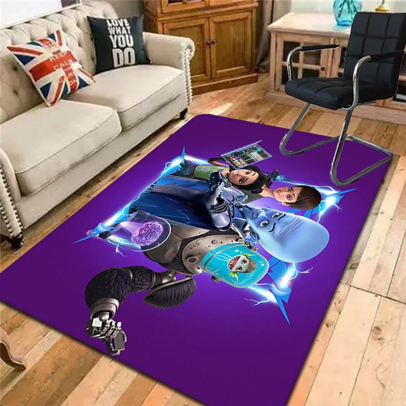 Megamind Rug Floor Mat for Living Room or Bedroom Soft and Comfortable Carpet a Gift for Birthday and Holiday.NFF0928227