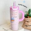 Shangqi Cartoon Kids Portable Thermos Cup