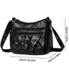 Retro PU Bag  Large-capacity Middle-aged Mother Bag Lightweight Leisure Messenger Bag