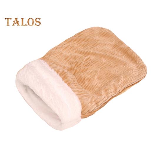 

Спальный мешок для кошек, обертывание на 360 градусов, самогреющаяся кровать-пещера для кошек, мягкий плюшевый зимний мешок для кошек, сумка-мешок для кошек, живущих в помещении, весом до 8 кг хаки