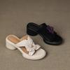 French Retro Floral Cross-strap Sandals, Versatile for Outdoor Wear, Summer 2026 High Heels