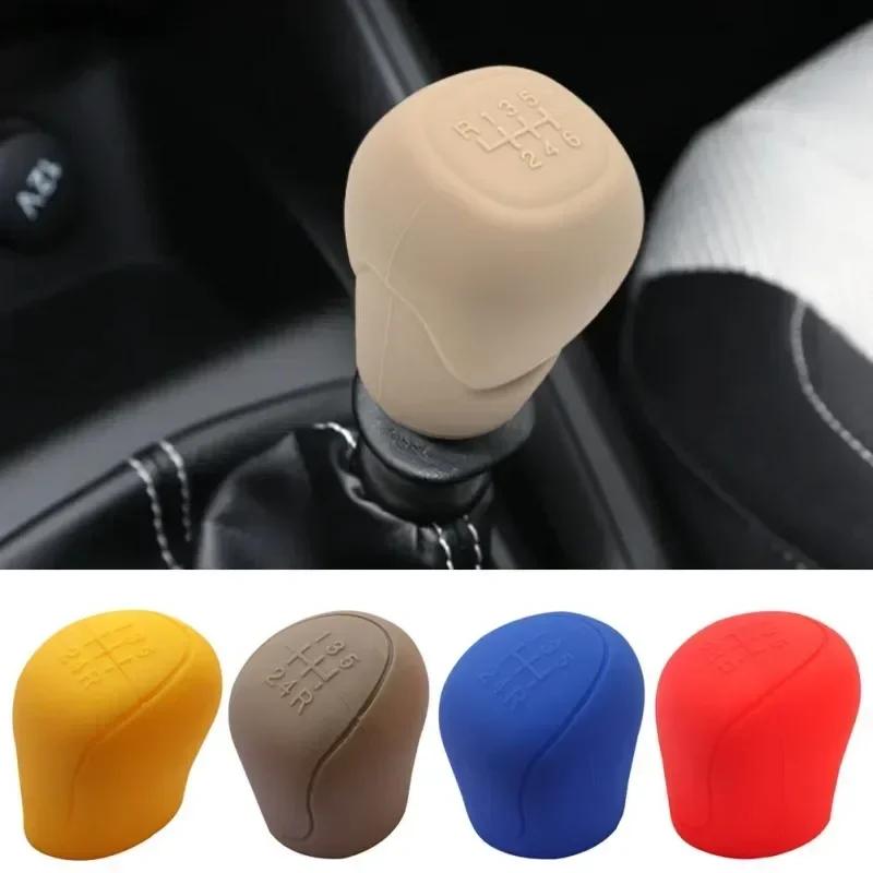 Car Silicone Gear Cover Anti-slip and Wear-resistant Gear Cover Shifter Cover Car Gear Cover Gear Shift Cover Gear Knob Cov