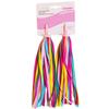 Children Skateboard Accessories With Colorful Ribbons And Bell For Safety And Decor
