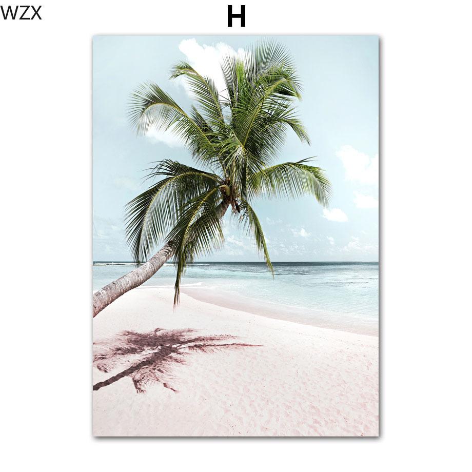 Morze Egejskie Santorini Plaża Muszla Kwiat Sztuka Ścienna Płótno Malowanie I Wydruki Obrazy Ścienne Do Wystroju Salonu Plakaty Nordyckie