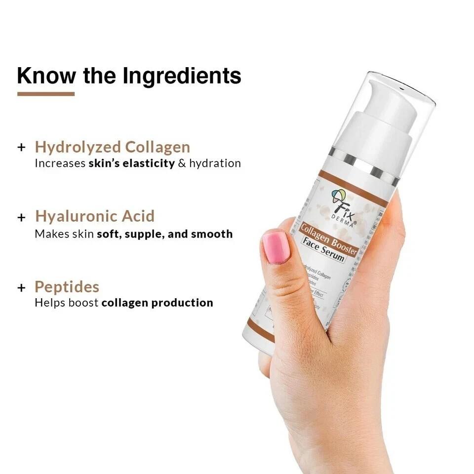 Fixderma Hydrolyzed Collagen Booster Face Serum (30g)