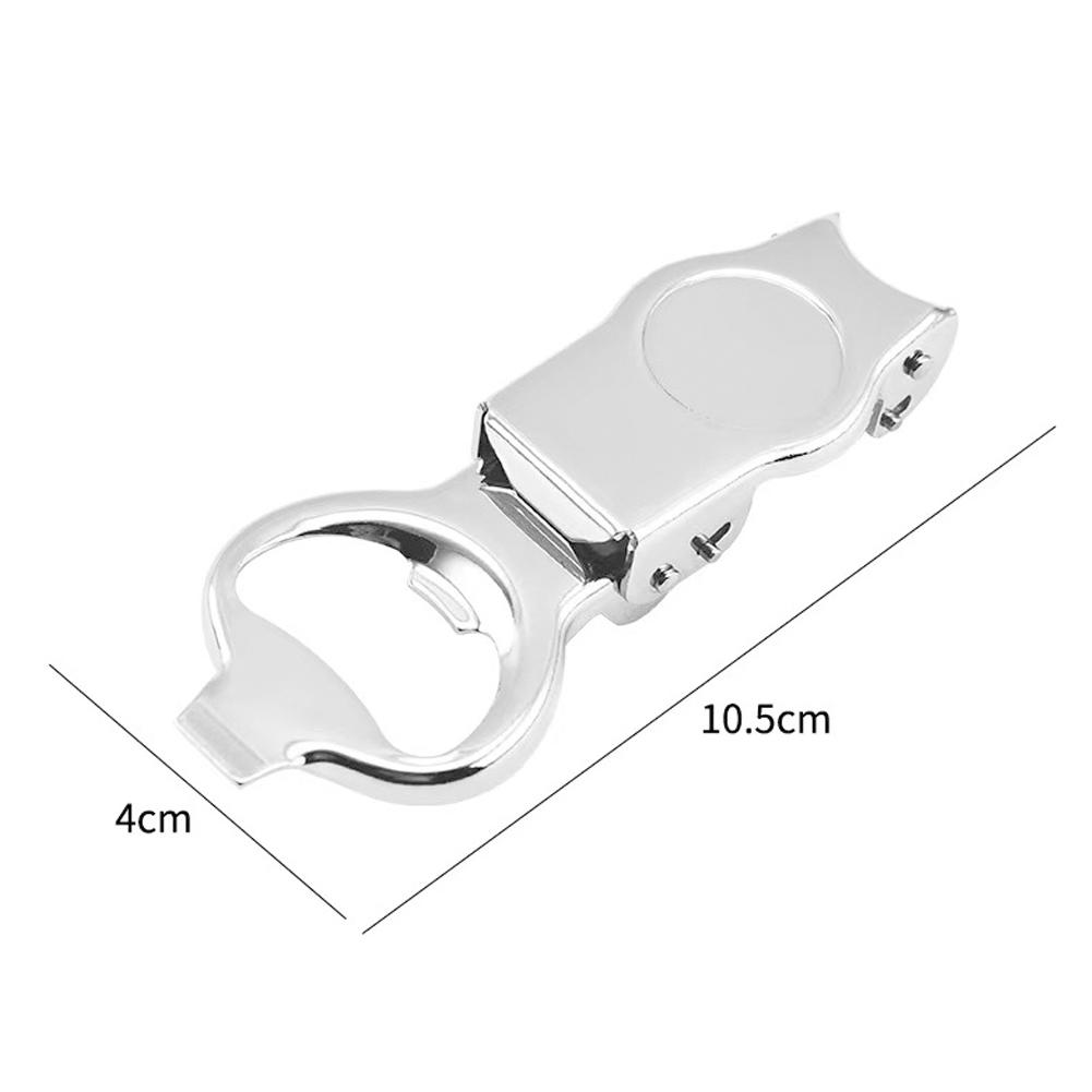 1/2/3Pcs Stainless Steel Beer Bottle Opener With Sealed Lid Foldable Bottle Stopper Bottle Cap Opener for Kitchen Restaurant 6