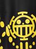 Trafalgar Law Cosplay Costume - One Piece 2 Years Later Cloak Cape for Halloween Party, Anime Role Play Outfit