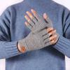 For Adult Korean Style Warm Hand Accessories Half-finger Gloves Knitted Gloves Fingerless Mittens
