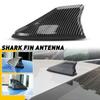 Carbon Fiber Shark Fin Antenna Cover Car Trim Roof Signal Radio AM FM Aerial EA