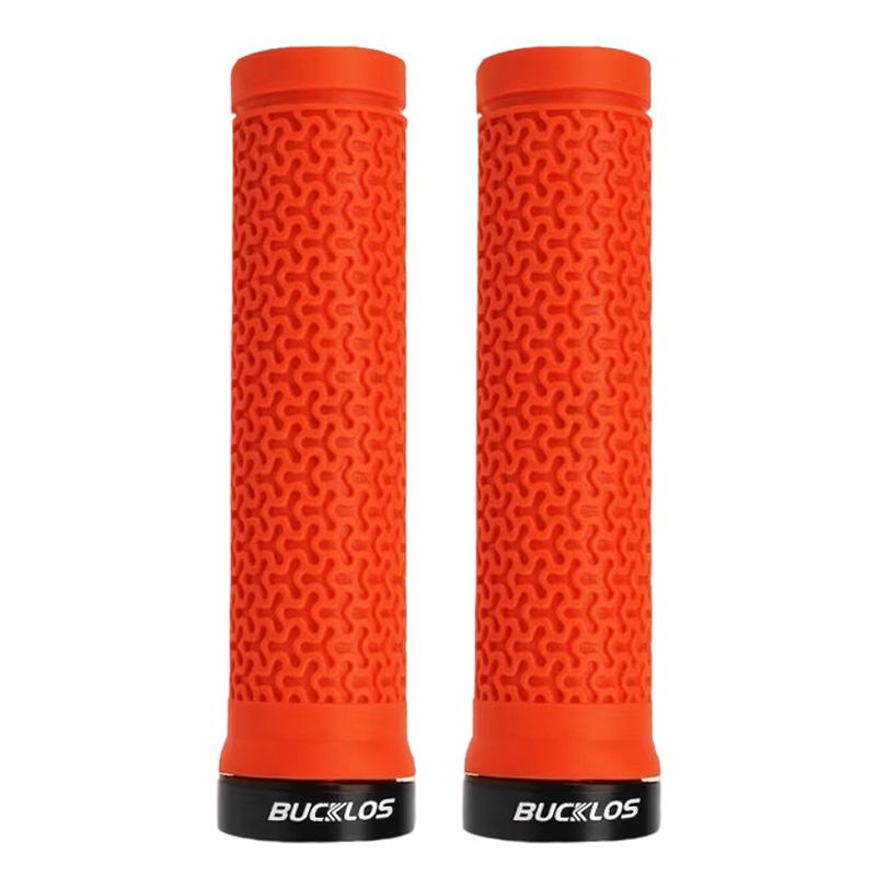 BUCKLOS Mountain Bike Grips Rubber Non-slip Bicycle Handlebar Grips MTB Cuffs Waterproof Durable Bike Grip Bicycle Accessories 5