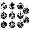 Christmas Pendant Metal Cutting Dies DIY Craft Carbon Steel Embossing Template Stencil Scrapbooking for Card Die Cuts