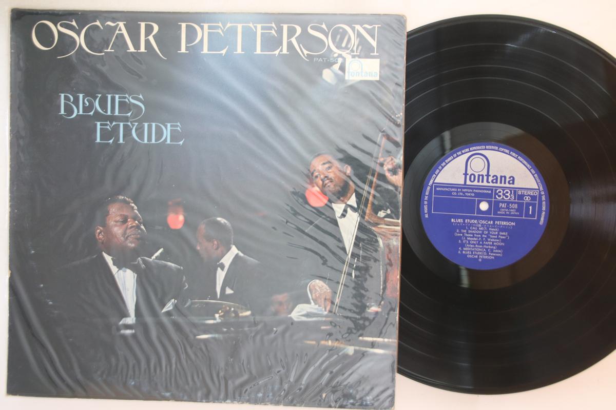 

LP Record OSCAR PETERSON - Blues Etude PAT508 FONTANA 1973 Japan Jazz Used