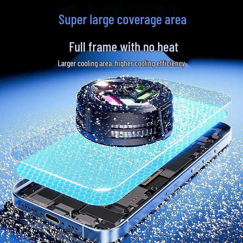 Magnetic Phone & Tablet Cooler with Smart Temperature Control