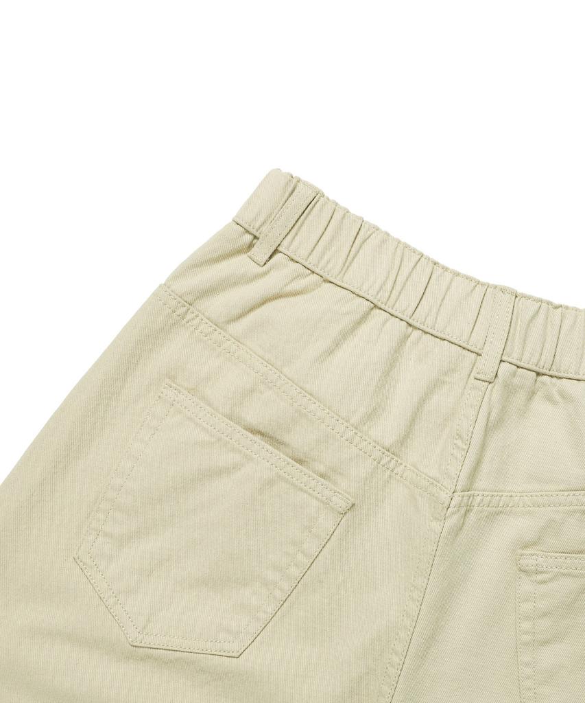 Hapeunain Elastic Waist Balloon Wide Cotton Pants I07Jrd_Hxf11346