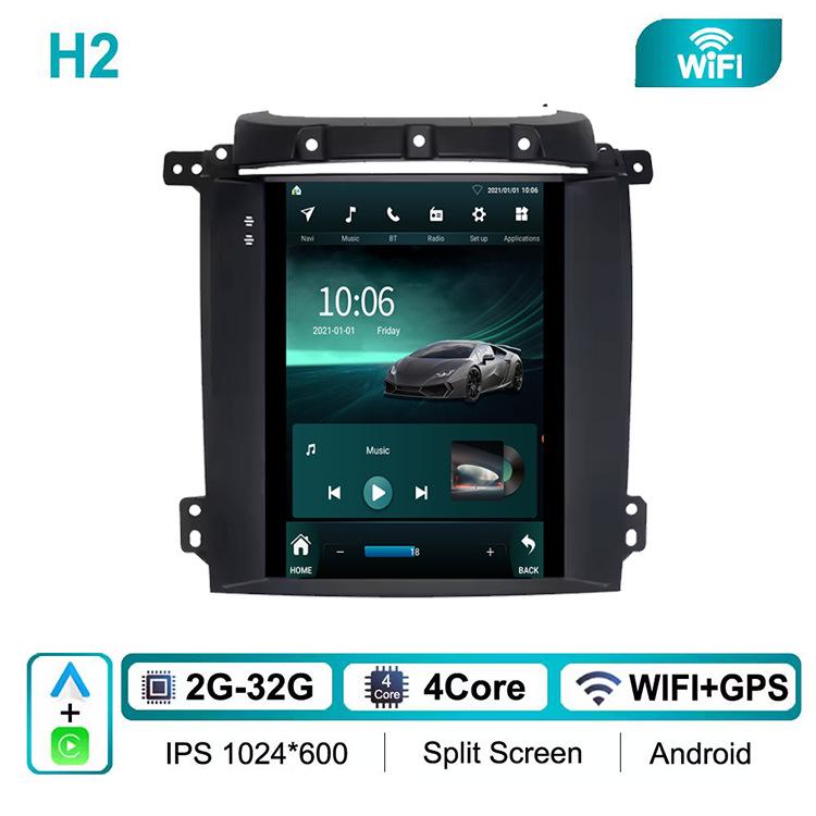 Kia Sorento BL Android Смарт HD Камера Заднего Вида и Система Навигации CarPlay