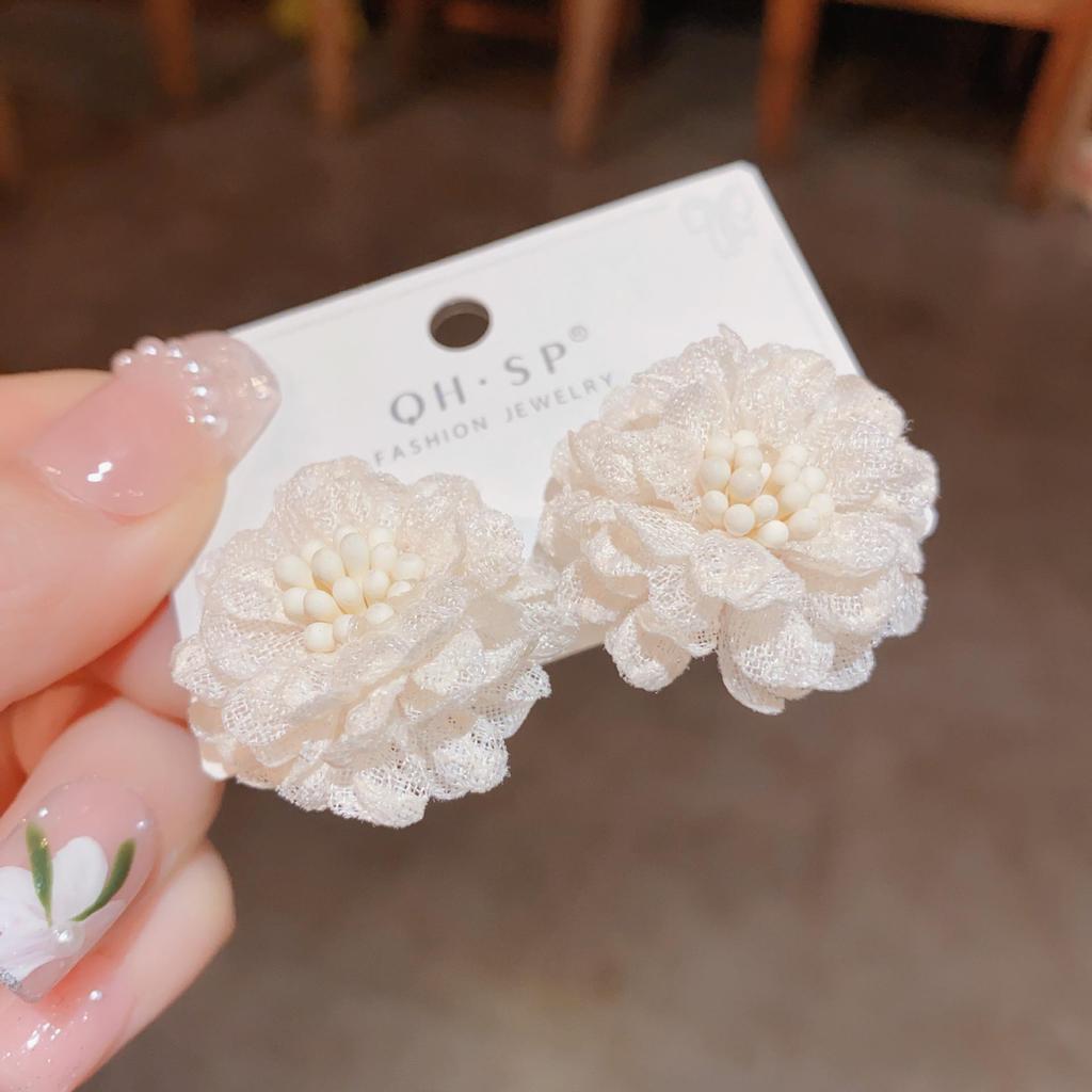 Resort Style Sunflower Earrings - Spring/Summer 2025 Collection for Women