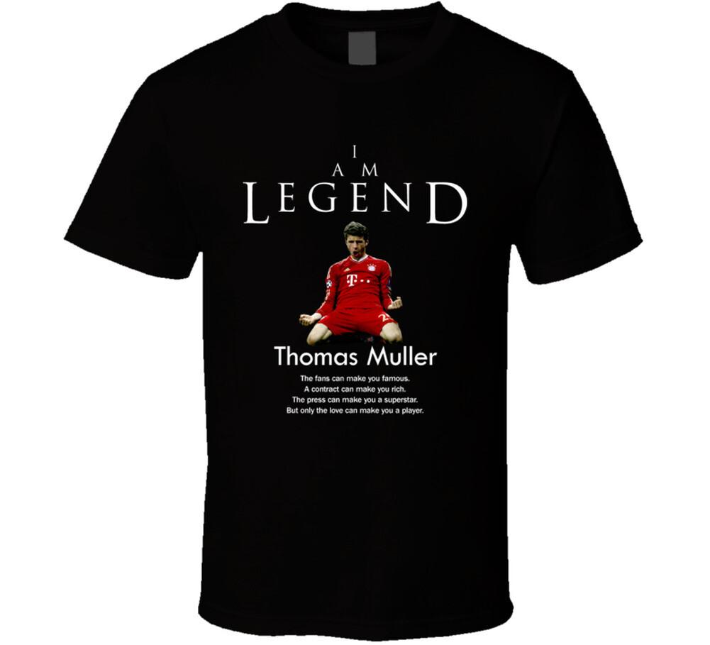 Thomas Muller Germany Legend Soccer Futbol T Sirt L