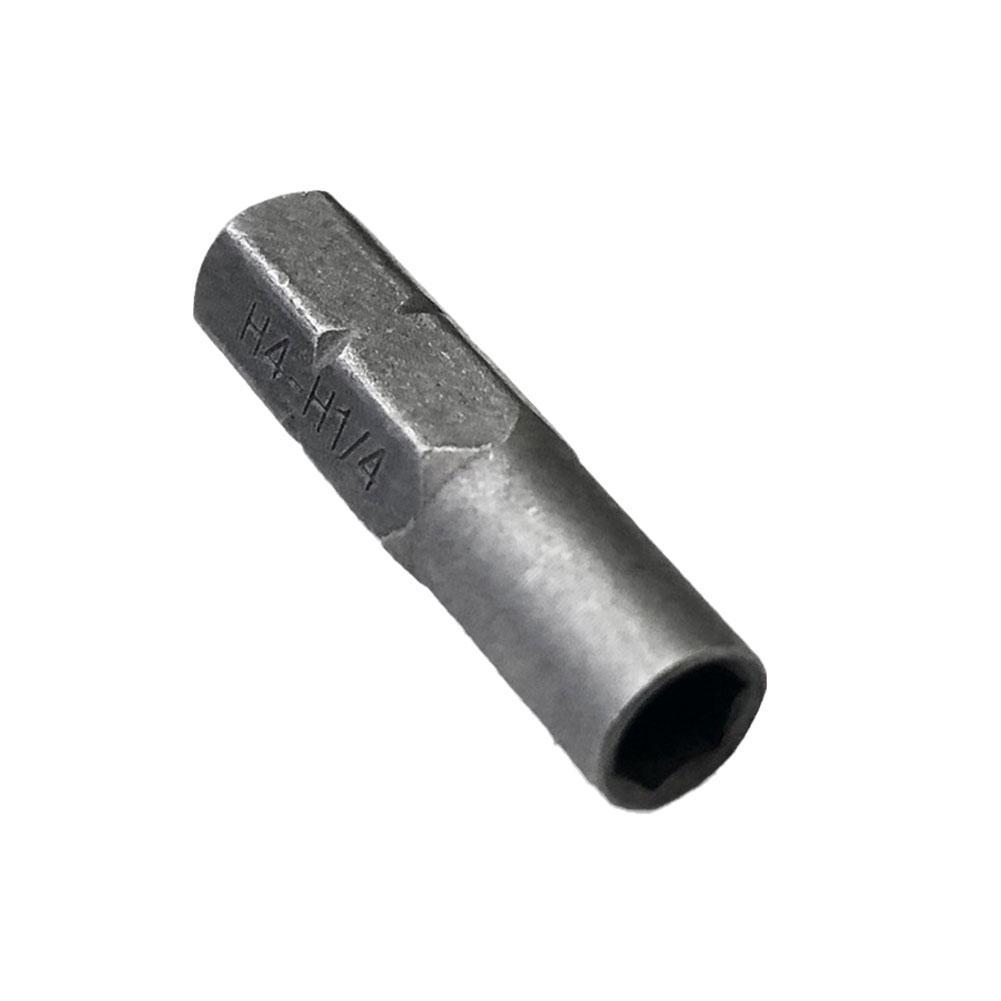 Electric Screwdriver Hex 1/4" 6.35mm Hex Shank To 4mm Socket Driver Bit Adapter For Precision Hex Bits Magnetic Holder Screw Too