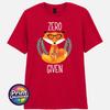 Zero Fox Given Graphic Tee Funny Printed Slogan T Shirt Zen Fox Print Fun Gift 6