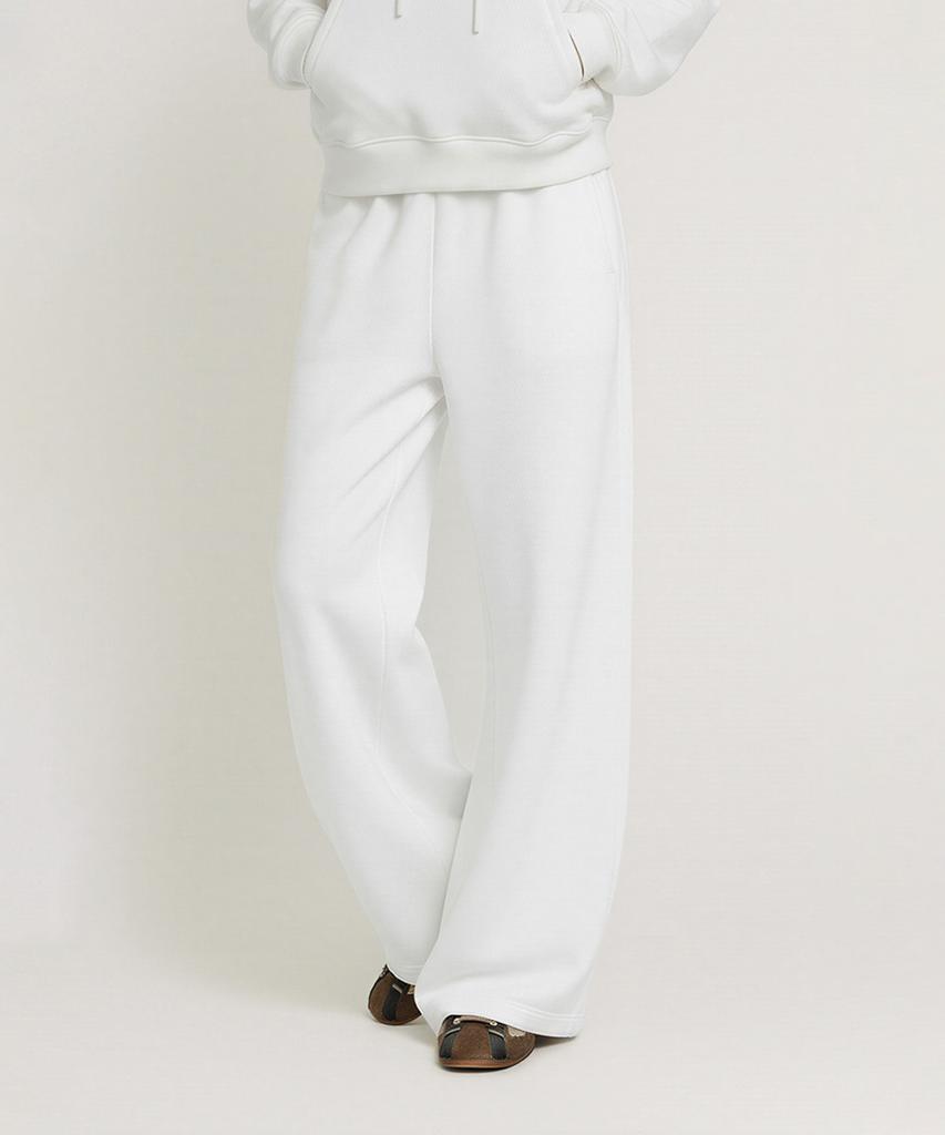 Beoteunseoul [Womens] Cotton Air Fit Wide Sweatpants (3 Colors)