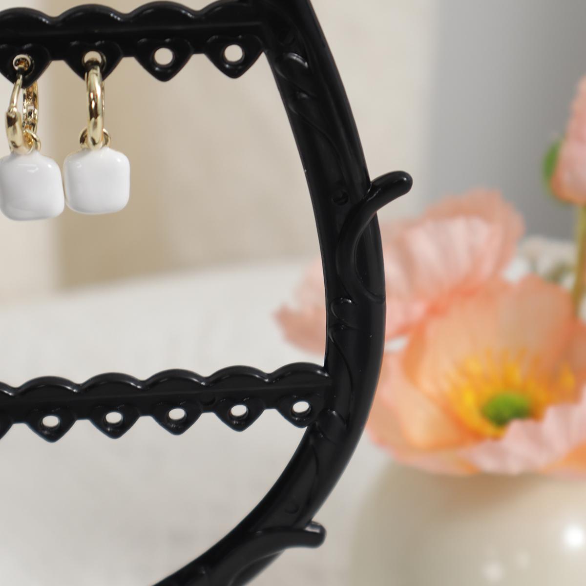 

1PC - Creative Wine Cup Necklace Jewelry Display Shelf чёрный