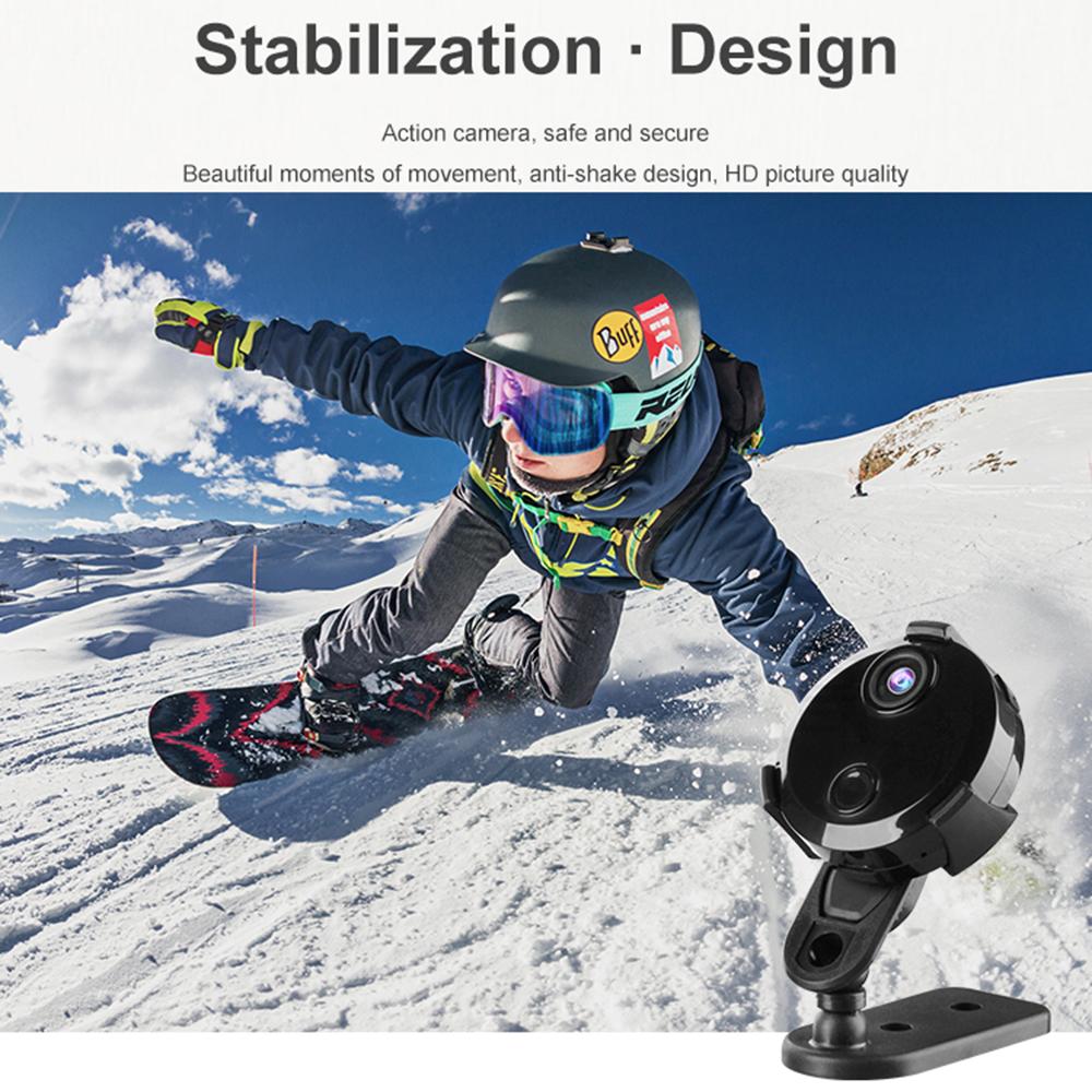 HD 1080P Camera, WiFi Wireless Video Surveillance Camera, Night Vision Function, Remote Control, Smart Home Video Recorder