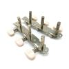 Classical Guitar Tuning Pegs Chrome Plated Machine Heads Tuning Keys Tuners Single Hole for Classical Guitar 1L 1R