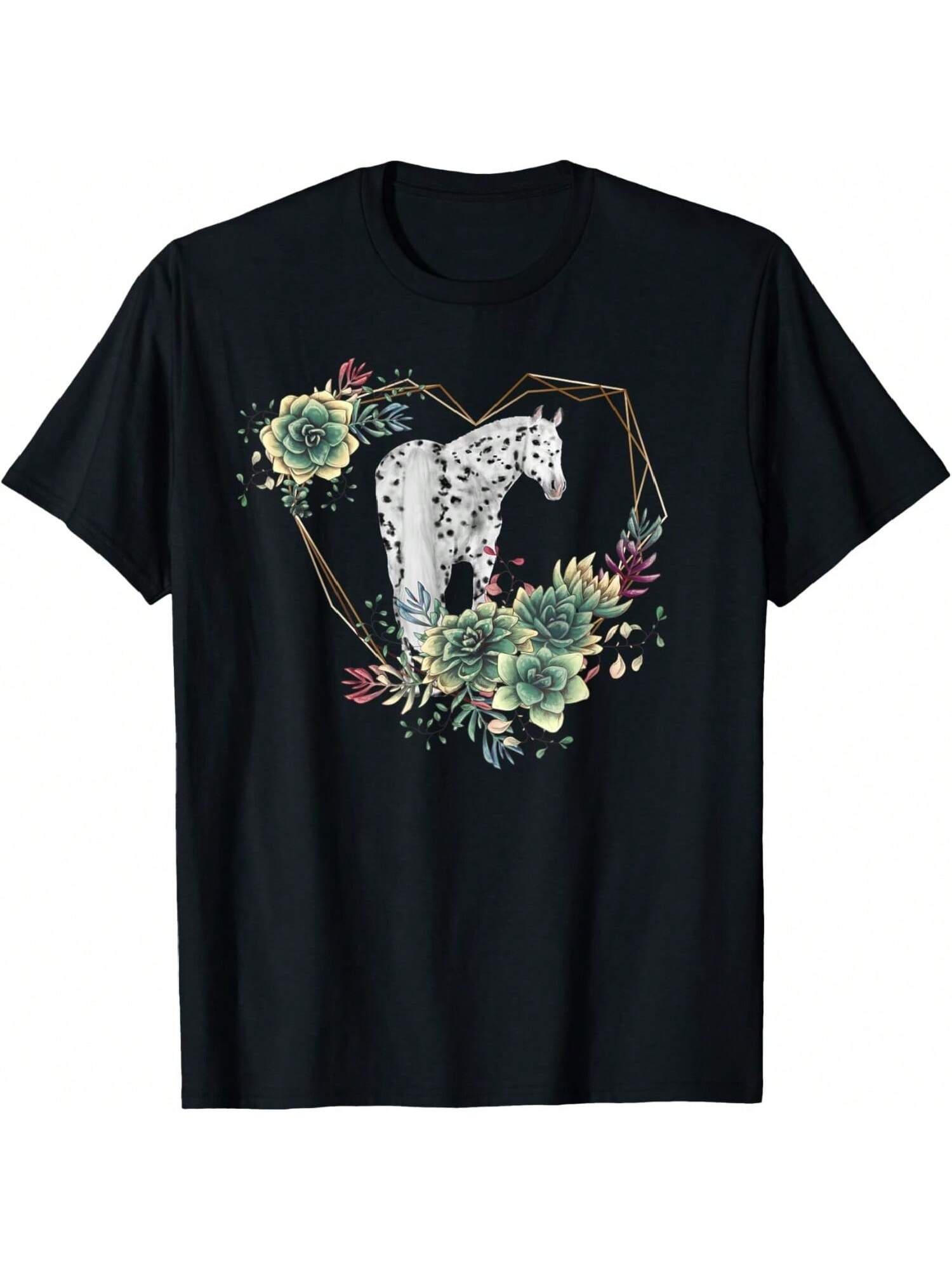 Appaloosa Horse Leopard Pattern Appaloosa T-Shirt S разноцветный