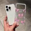 iPhone 17 Pro Max Bowknot Case: Compatible with 17 Pro, 17 Air, and Simple 16 Pro Models