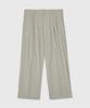 BILLIANT Double-Pleated Semi-Wide Slacks_Cream