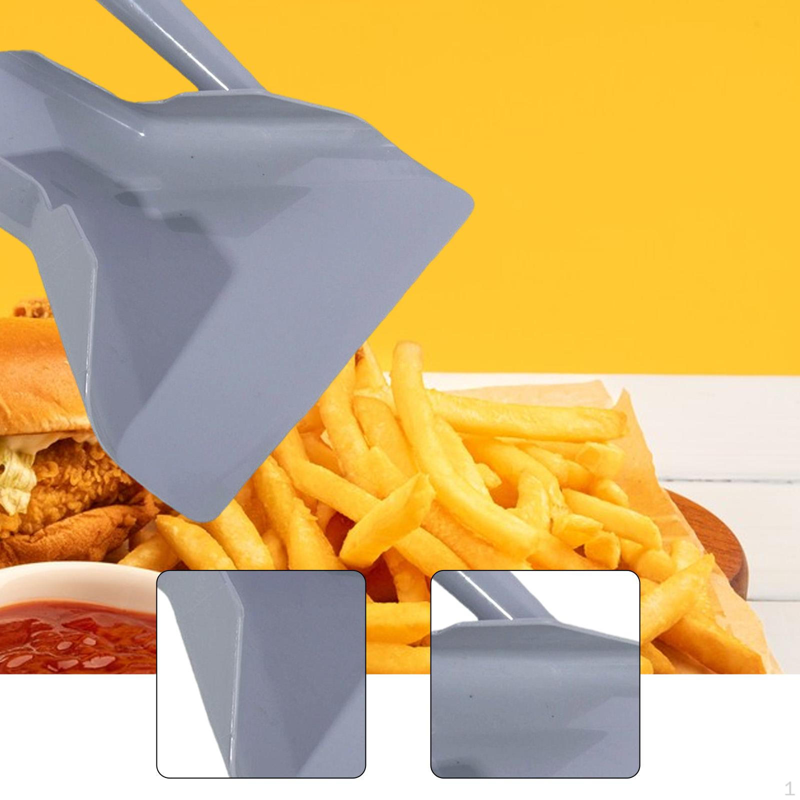 French Fry Food Serving Multifunctional Kitchen Tool Packing Service Fries Shovels for single handle