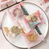 100Pcs Food Grade Clear Moon Cake Bags Good Sealing Package Vintage Plastic Moon Cake Bags Mid-Autumn Festival Favor