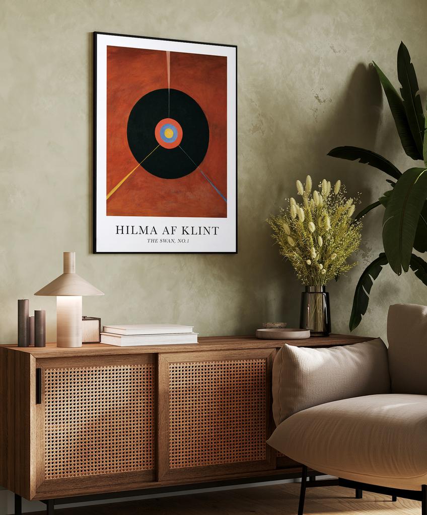 Poster Hilma Af Klint the Swan