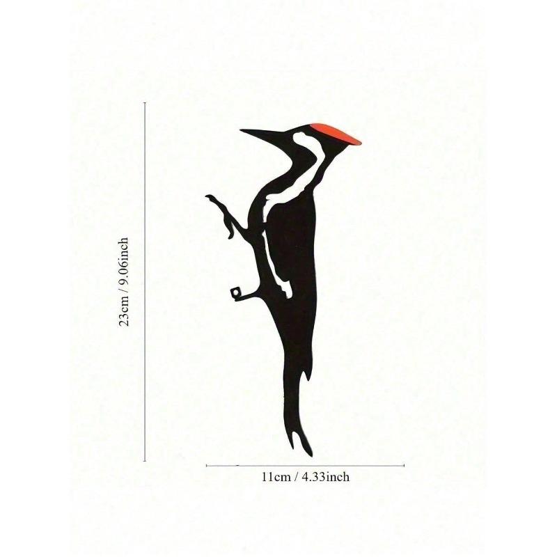 Винтажное Ручное Ковка Металл Дятел Настенное Искусство Водонепроницаемое Ржавчиностойкое Внутреннее Наружное Сад Патио Декор TY6235