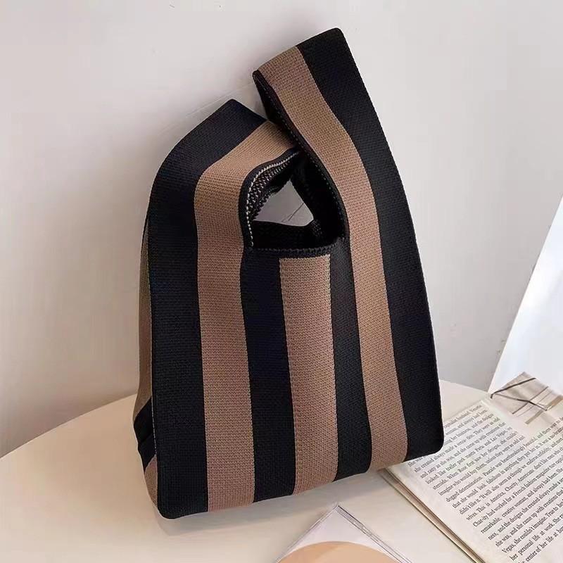 High quality thickened birthday banquet baby gift bag knitted bag gift woven bag handbag tote bag women's bag