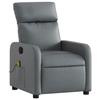 VidaXL Fauteuil de Massage Inclinable, Chaise avec Repose-pieds, Siège avec Dossier et Accoudoirs Salle de Séjour, Moderne, 374193
