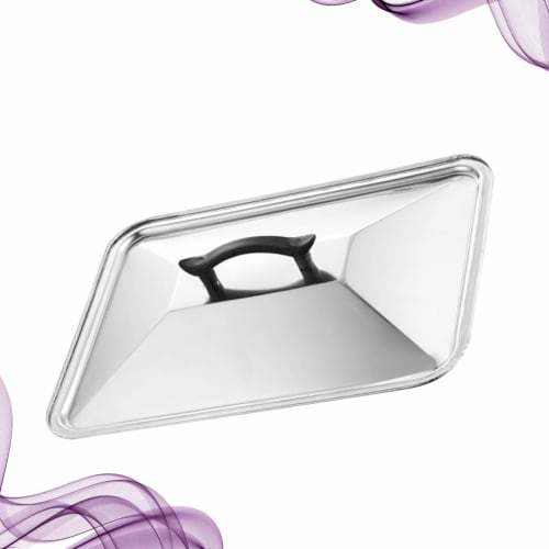 BESTOMZ Stainless Steel Lid Protector for Pots and Pans, Cookware, Oil Splash Protection, for Home and Restaurant Use