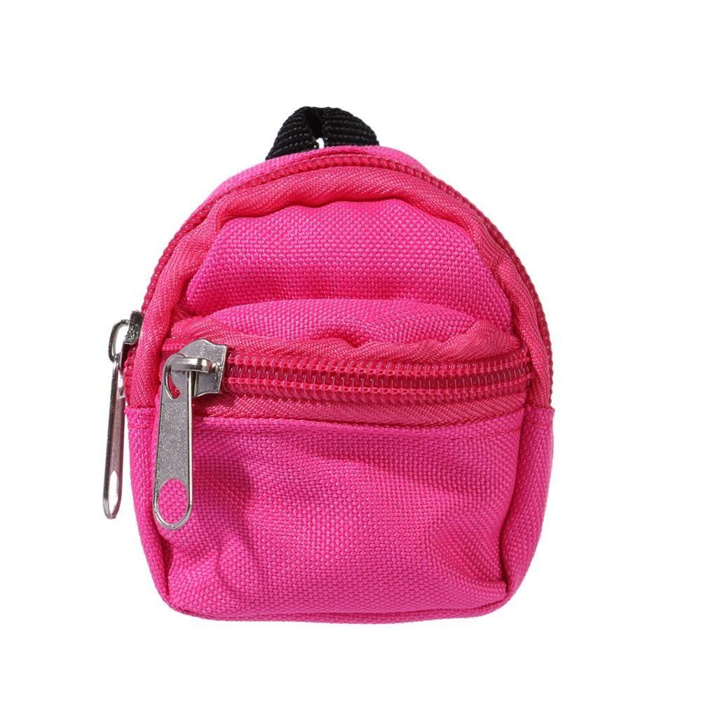Child Gift Mini Backpack Haversack Travel Case Fashion Keychain  for BJD Doll