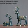 Modern Nordic Origami Elk Ornament for Living Room Decor and Housewarming Gift