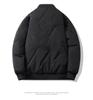 Chao Lun Bu Men's Thick Stand Collar Jacket - High-End Autumn/Winter Warm Cotton Dad Coat