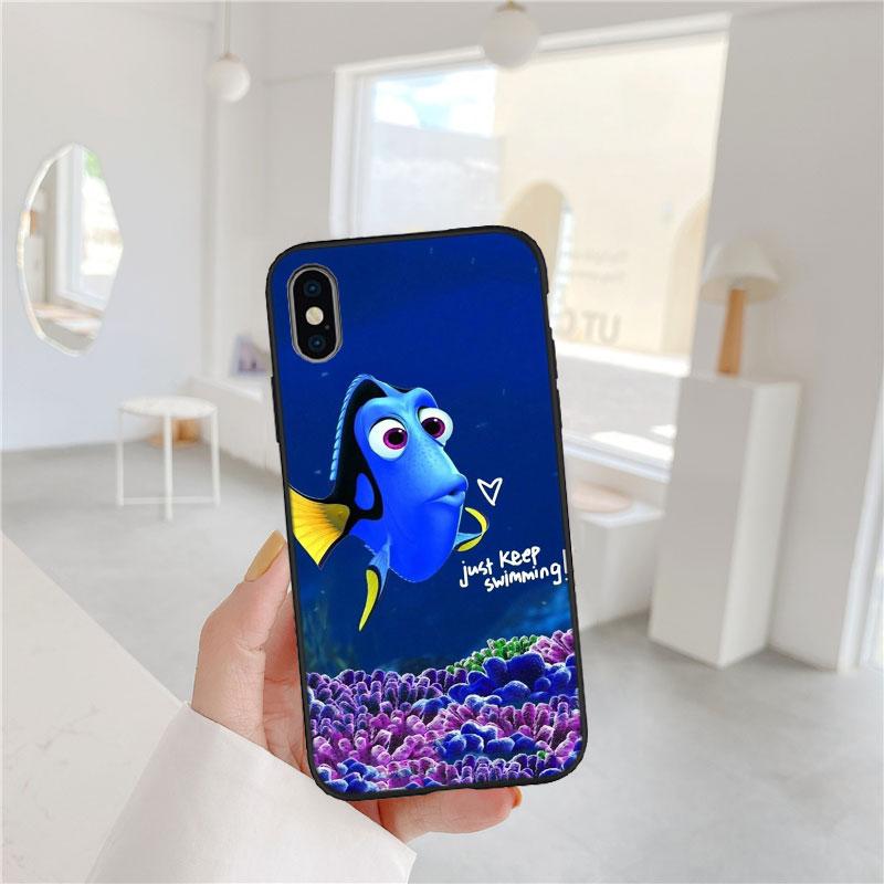 CJ52 Finding Nemo Soft Shell Phone Case for iPhone SE X XS XR 11 16E 17 Pro Max Air 8 7 6 6s Plus