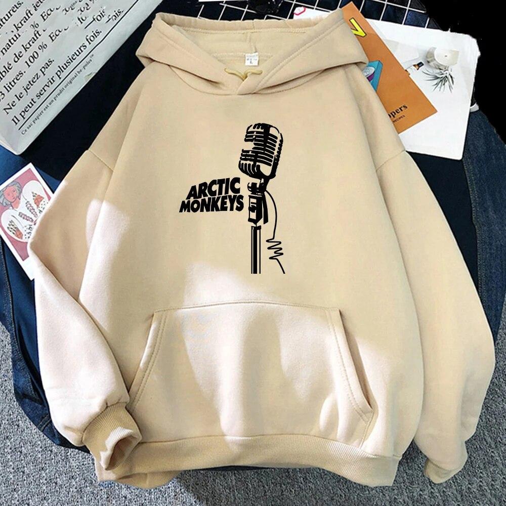 New Vintage ARCTIC MONKEYS 2D Print Men/Women Cotton Hoodie Casual Oversized Pullover Popular Streetwear Fashion Unisex Clothing