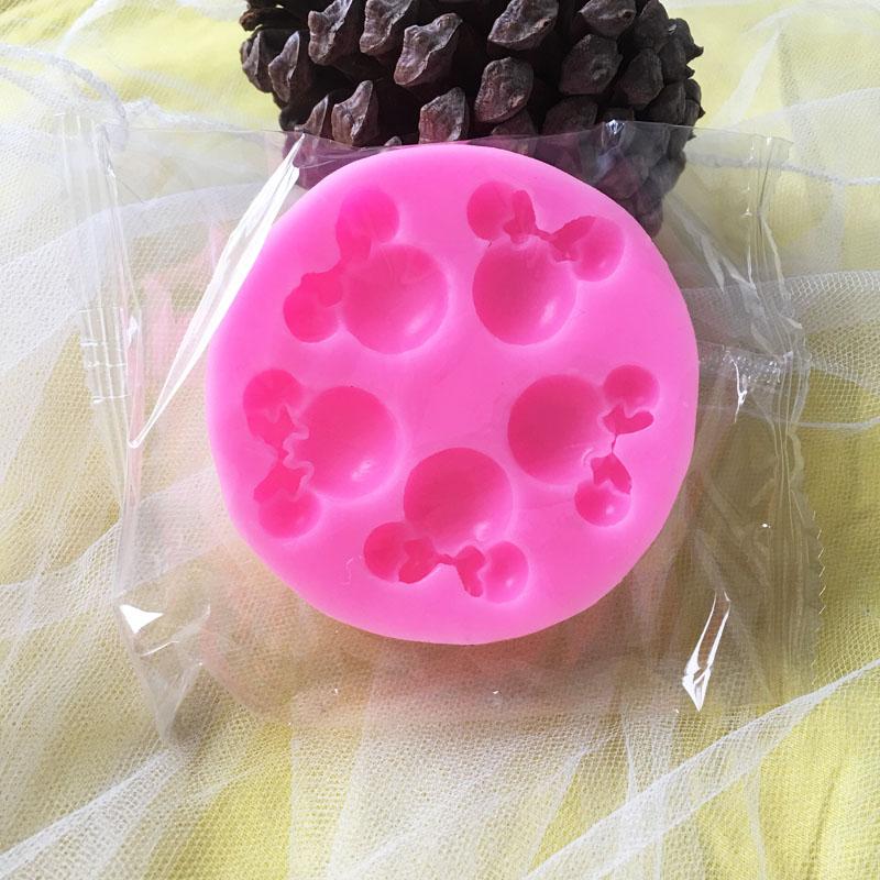 Mouse Cooking Chocolate Ice Silicone Mold For Baking Fondant Sugar Of Cake Decorating Mould