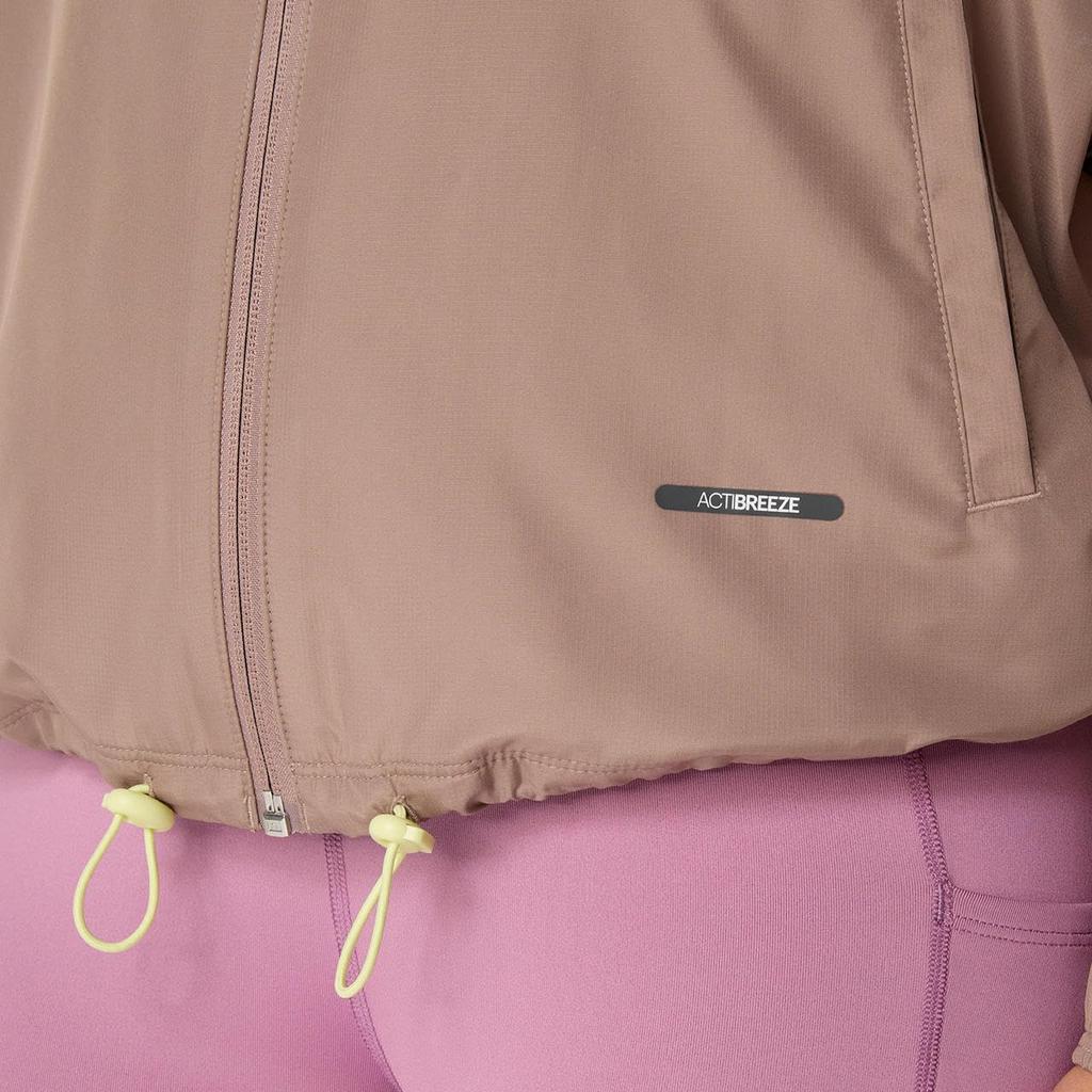 Training Wear NAGINO ACTIBREEZE Jacket 2032D146 020 XL [Asics] Women's Women's (Taupe Gray)
