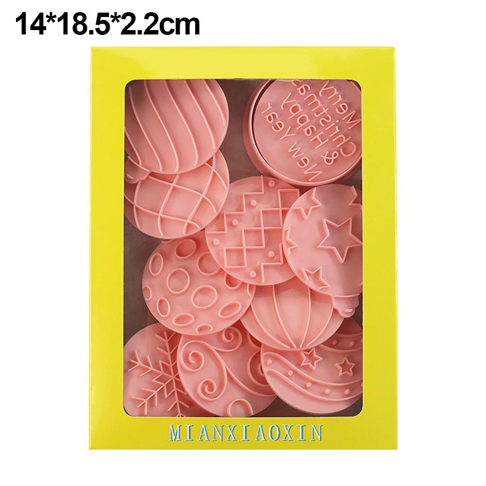 Baking Delight Set Baking Tools Christmas Baking 14*18.5*2.2cm per Box Creative Cookie Cutters Set Baking Tool