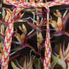 Short Motif Bird of Paradise with Woven Belt Woman PLEASE
