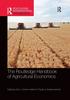 The The Routledge Handbook of Agricultural Economics Book