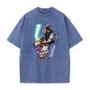 Anime Jujutsu Kaisen Choso Cool Printed T Shirt Men Manga Casual Tshirts Washed Cotton Tee Harajuku Male Vintage Loose T-shirt