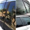 8Pcs Gloss Black Pillar Posts Cover Fit For Nissan X-Trail Rogue T32 2014- Door Window Moulding Trim Sitcker Accessories