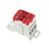 1PC UKK80A Terminal Block 1 In Many Out Din Rail Distribution Box Universal Electric Wire Connector